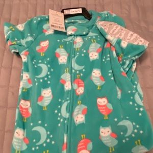NWT 12mo Carters fleece pajamas